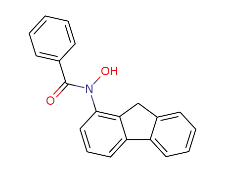 Molecular Structure of 29968-64-7 (N-(9H-Fluoren-1-yl)benzohydroxamic acid)