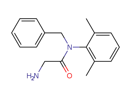 Molecular Structure of 102089-61-2 (Acetamide, 2-amino-N-(2,6-dimethylphenyl)-N-(phenylmethyl)-)