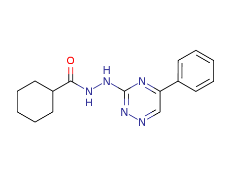 69467-34-1,Cyclohexanecarboxylicacid, 2-(5-phenyl-1,2,4-triazin-3-yl)hydrazide,