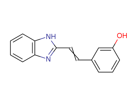 27503-54-4,Phenol,3-[2-(1H-benzimidazol-2-yl)ethenyl]-,Phenol,m-[2-(2-benzimidazolyl)vinyl]- (8CI); G 896