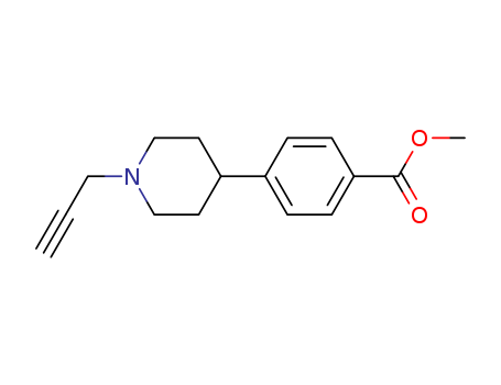 methyl 4-(1-prop-2-ynylpiperidin-4-yl)benzoate