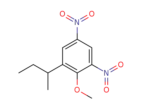 Molecular Structure of 6099-79-2 (DINOSEB METHYL ETHER)