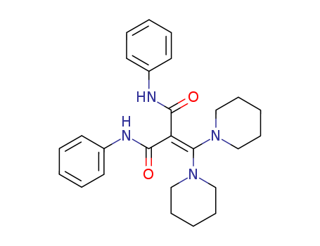 Molecular Structure of 19509-21-8 (Propanediamide, 2-(di-1-piperidinylmethylene)-N,N'-diphenyl-)
