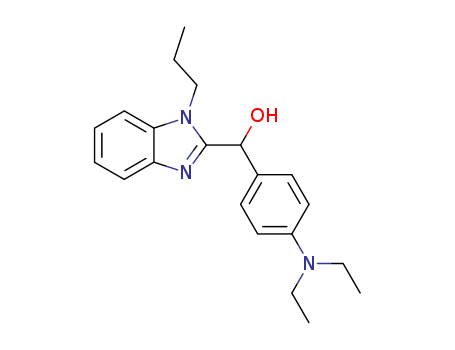 34740-37-9,1H-Benzimidazole-2-methanol,R-[4-(diethylamino) phenyl]-1-propyl- ,