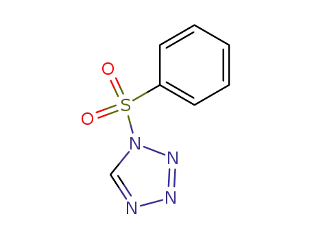 Molecular Structure of 59128-90-4 (1H-Tetrazole,1-(phenylsulfonyl)-)