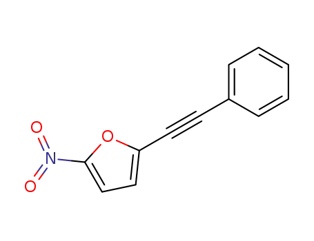 Molecular Structure of 15970-64-6 (Furan, 2-nitro-5-(phenylethynyl)-)