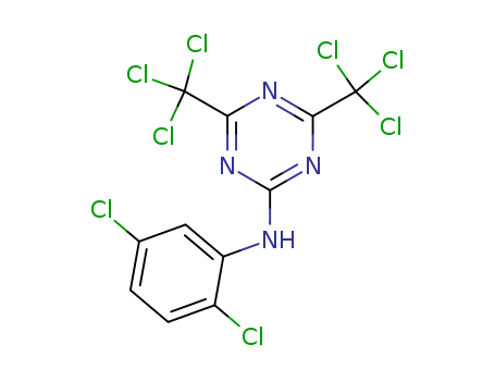 30356-54-8,N-(2,5-dichlorophenyl)-4,6-bis(trichloromethyl)-1,3,5-triazin-2-amine,s-Triazine,2-(2,5-dichloroanilino)-4,6-bis(trichloromethyl)- (8CI)