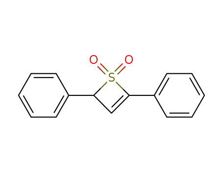 Molecular Structure of 18744-26-8 (2H-Thiete, 2,4-diphenyl-, 1,1-dioxide)