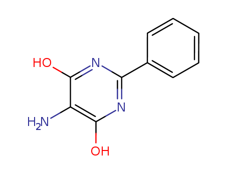 4(1H)-Pyrimidinone, 5-amino-6-hydroxy-2-phenyl-