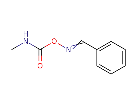 Molecular Structure of 2426-12-2 (Benzaldehyde, O-[(methylamino)carbonyl]oxime)