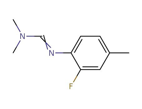 Methanimidamide, N'-(2-fluoro-4-methylphenyl)-N,N-dimethyl-