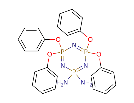 1,3,5,2,4,6-Triazatriphosphorine,
2,2-diamino-2,2,4,4,6,6-hexahydro-4,4,6,6-tetraphenoxy-