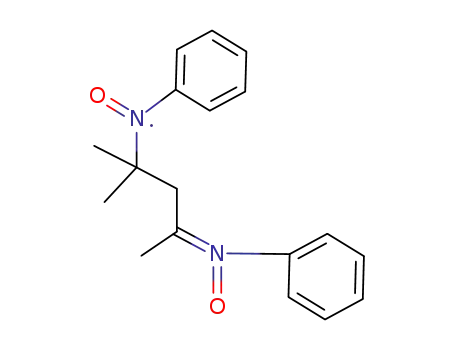 Molecular Structure of 3315-40-0 (Nitroxide,1,1-dimethyl-3-(oxidophenylimino)- butyl phenyl )