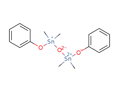 Molecular Structure of 4049-85-8 (Distannoxane, 1,1,3,3-tetramethyl-1,3-diphenoxy-)