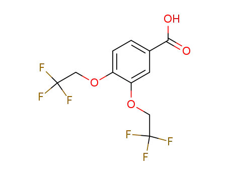 Benzoic acid, 3,4-bis(2,2,2-trifluoroethoxy)-