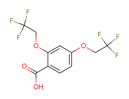 Benzoic acid, 2,4-bis(2,2,2-trifluoroethoxy)-
