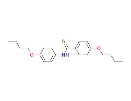 Benzenecarbothioamide, 4-butoxy-N-(4-butoxyphenyl)-