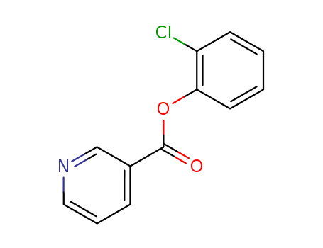 3-Pyridinecarboxylic acid, 2-chlorophenyl ester