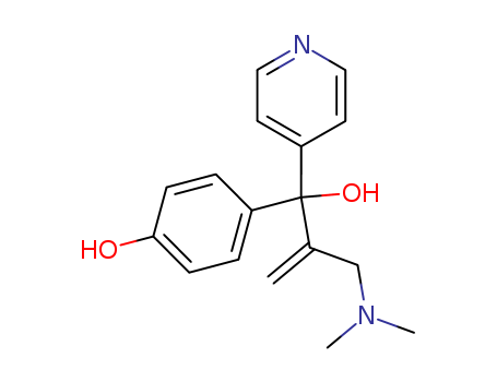 4-Pyridinemethanol,  a-[1-[(dimethylamino)methyl]ethenyl]-a-(4-hydroxyphenyl)-