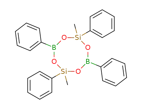 1,3,5,7-Tetraoxa-2,6-disila-4,8-diboracyclooctane,2,6-dimethyl-2,4,6,8-tetraphenyl-