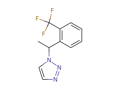1H-1,2,3-Triazole, 1-[1-[2-(trifluoromethyl)phenyl]ethyl]-