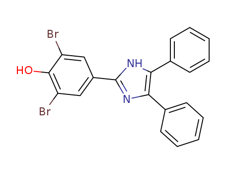 Phenol, 2,6-dibromo-4-(4,5-diphenyl-1H-imidazol-2-yl)-