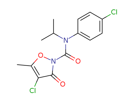 53706-85-7,2(3H)-Isoxazolecarboxamide,4-chloro-N-(4- chlorophenyl)-5-methyl-N-(1-methylethyl)- 3-oxo- ,