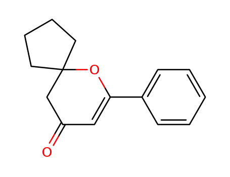Molecular Structure of 5198-74-3 (6-Oxaspiro[4.5]dec-7-en-9-one, 7-phenyl-)