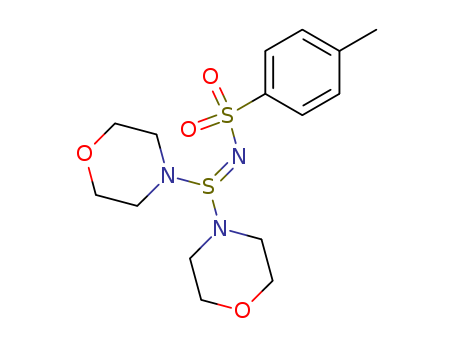 Morpholine, 4,4'-[[(4-methylphenyl)sulfonyl]sulfinimidoyl]bis-