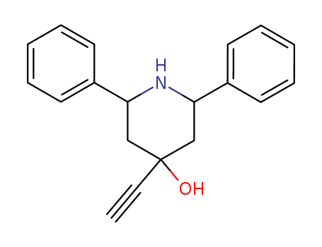 4-Piperidinol, 4-ethynyl-2,6-diphenyl-