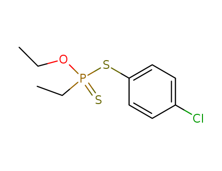Phosphonodithioic acid,ethyl-, S-(4-chlorophenyl) O-ethyl ester (9CI)
