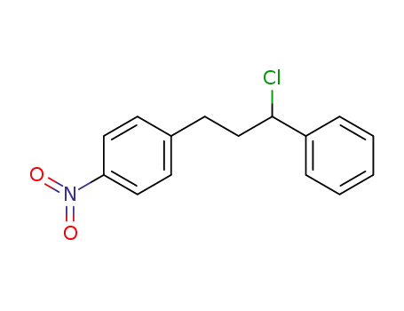Molecular Structure of 72302-27-3 (Benzene, 1-(3-chloro-3-phenylpropyl)-4-nitro-)
