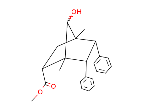 Bicyclo[2.2.1]heptane-2-carboxylic acid, 7-hydroxy-1,4-dimethyl-5,6-diphenyl-, methyl ester