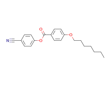 Benzoic acid, 4-(heptyloxy)-, 4-cyanophenyl ester