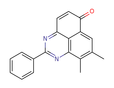 6H-Perimidin-6-one, 8,9-dimethyl-2-phenyl-