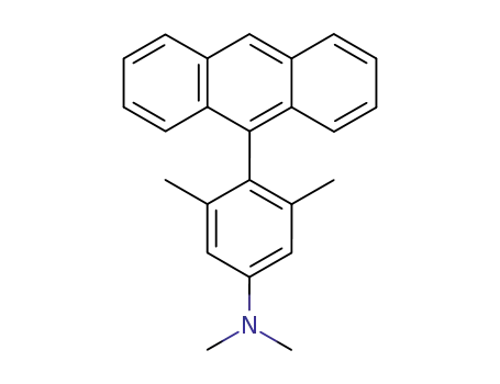 Molecular Structure of 65212-63-7 (Benzenamine, 4-(9-anthracenyl)-N,N,3,5-tetramethyl-)