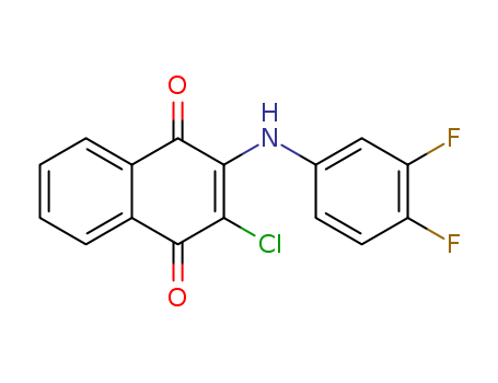1,4-Naphthalenedione, 2-chloro-3-[(3,4-difluorophenyl)amino]-