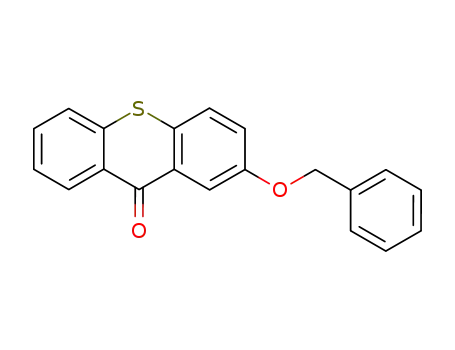 Molecular Structure of 27638-84-2 (9H-Thioxanthen-9-one, 2-(phenylmethoxy)-)
