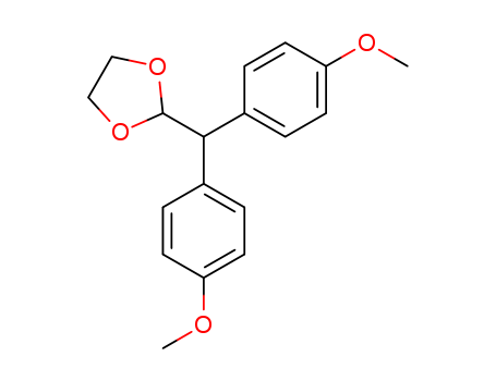 1,3-Dioxolane, 2-[bis(4-methoxyphenyl)methyl]-