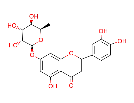 2-(3,4-Dihydroxyphenyl)-5-hydroxy-7-(3,4,5-trihydroxy-6-methyloxan-2-yl)oxy-2,3-dihydrochromen-4-one
