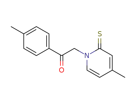 Ethanone, 1-(4-methylphenyl)-2-(4-methyl-2-thioxo-1(2H)-pyridinyl)-