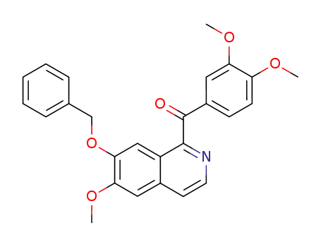 Methanone,
(3,4-dimethoxyphenyl)[6-methoxy-7-(phenylmethoxy)-1-isoquinolinyl]-