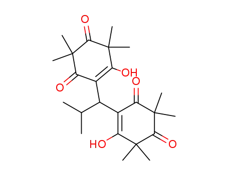 Molecular Structure of 61565-11-5 (4-Cyclohexene-1,3-dione,
4,4'-(2-methylpropylidene)bis[5-hydroxy-2,2,6,6-tetramethyl-)