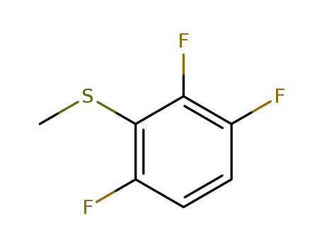 Benzene, 1,2,4-trifluoro-3-(methylthio)-