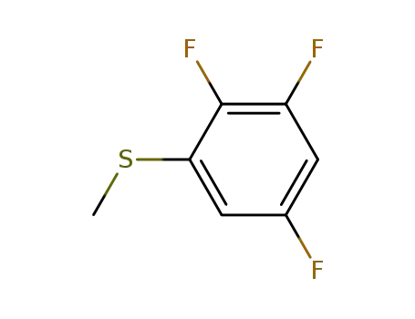 Benzene, 1,2,5-trifluoro-3-(methylthio)-