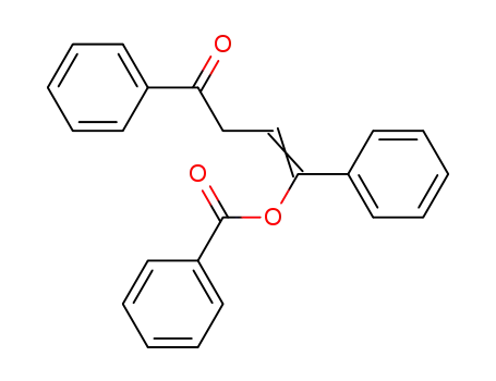Molecular Structure of 61668-30-2 (3-Buten-1-one, 4-(benzoyloxy)-1,4-diphenyl-)