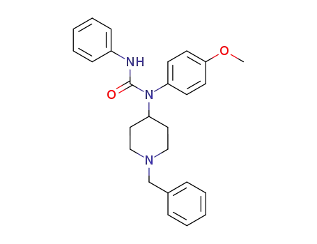 Urea, N-(4-methoxyphenyl)-N'-phenyl-N-[1-(phenylmethyl)-4-piperidinyl]-