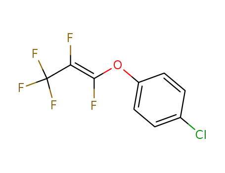Benzene, 1-chloro-4-[(1,2,3,3,3-pentafluoro-1-propenyl)oxy]-, (E)-