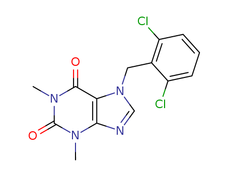 1H-Purine-2,6-dione, 7-[(2,6-dichlorophenyl)methyl]-3,7-dihydro-1,3-dimethyl-