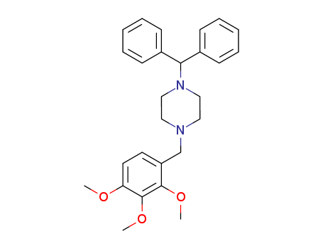 Piperazine, 1-(diphenylmethyl)-4-[(2,3,4-trimethoxyphenyl)methyl]-
